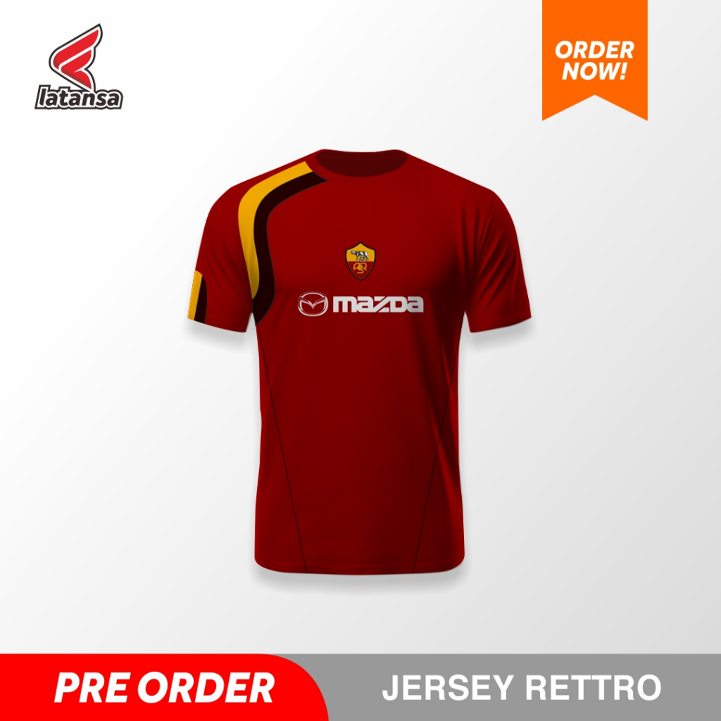 JERSEY RRTRO AS ROMA 2005 | JERSEY AS ROMA | JERSEY KLASIK