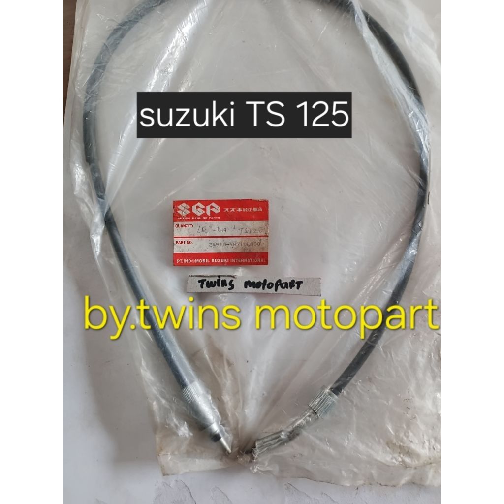 NOS kabel spidometer spedometer suzuki ts125 asli original suzuki genuine part suzuki ts 125