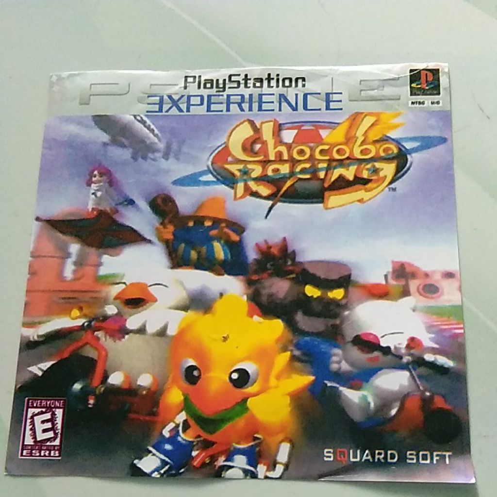 cd ps1 chocobo racing copab second