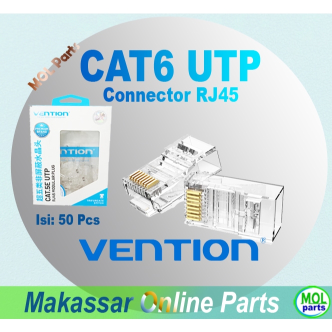 Connector Konektor RJ45 Cat6 Cat 6 Cat6A Cat 6A UTP Vention