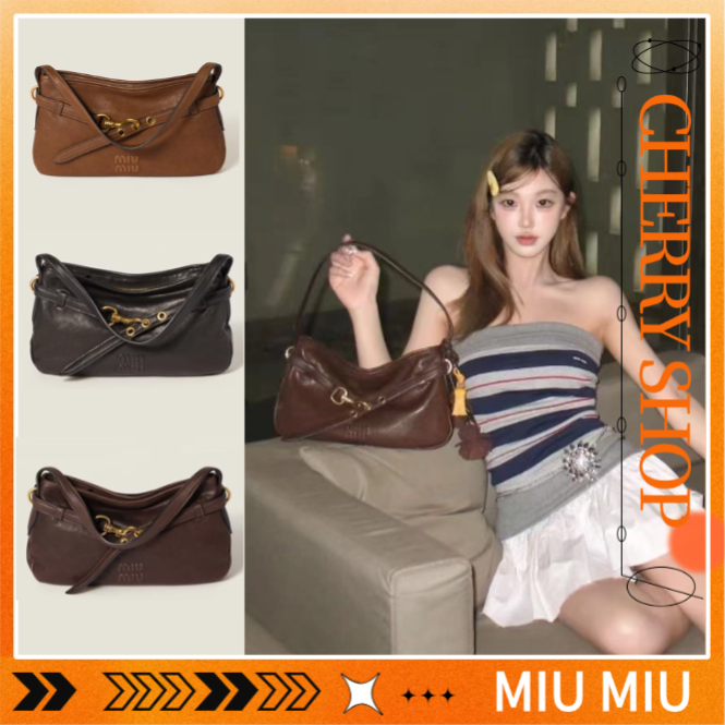 MIU MIU Aventure nappa leather bag / MIU MIU Tas kulit nappa petualangan