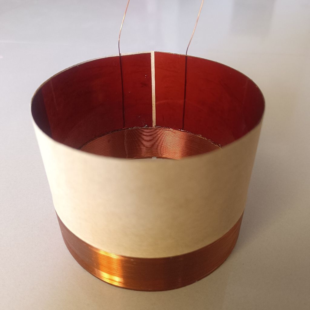 spul spoll speaker diameter 52mm 52 mm singel coil mika polimer