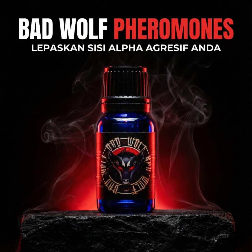 BAD WOLF Pheromones Oil Parfum Phero Pria Alpha Agresif by Liquid Alchemy Labs