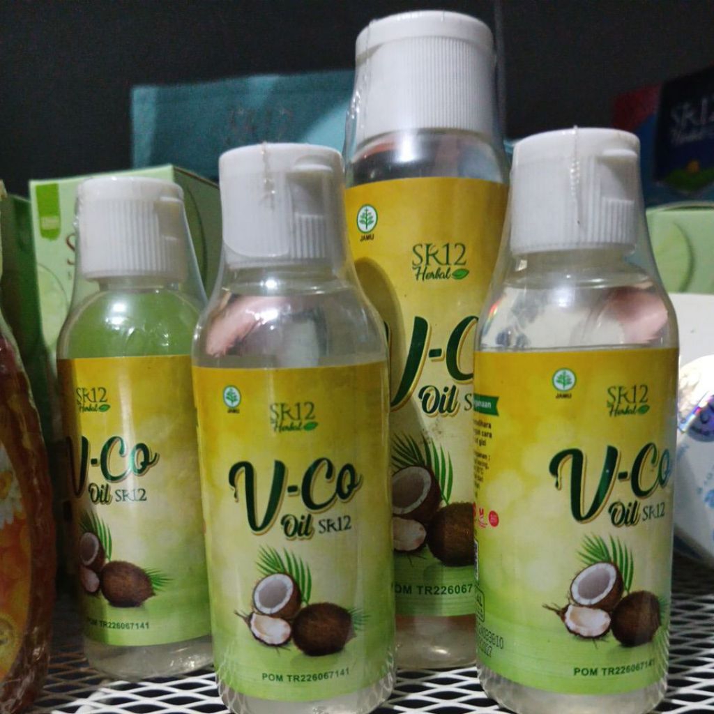 VCO Virgin Coconut Oil SR12 Minyak Kelapa Asli Murni VCO Oil SR12 Ori Memelihara Kesehatan Menambah 