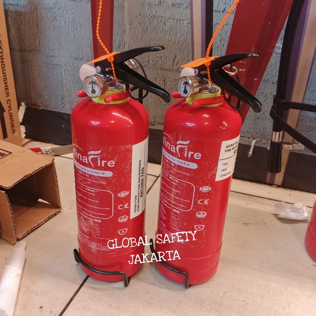 Apar 1 Kg ABC Dry Powder - Tabung Apar 1 Kg Fire Exthinguisher