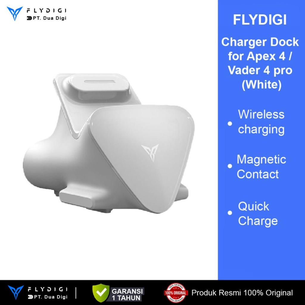FLYDIGI Charger Dock for Apex 4 / Vader 4 Pro ⁠(White) - FA-02.DockWhite