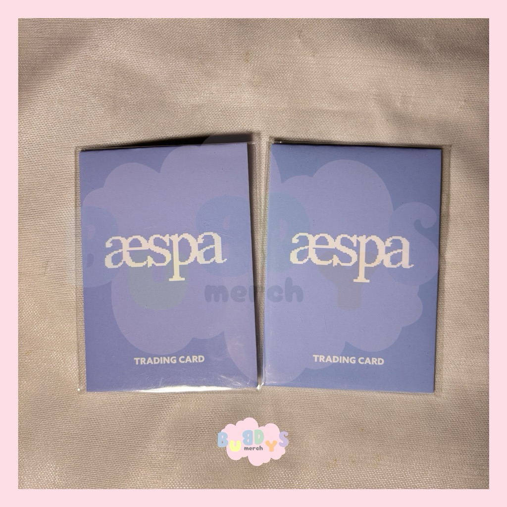 [READY] TC TRADING CARD AESPA COME TO MY ILLUSION BIRU