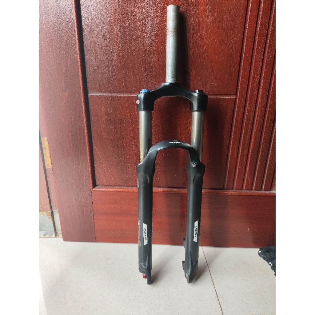 Fork 27,5 suntour XCR 32 rebound 2nd fungsi normal