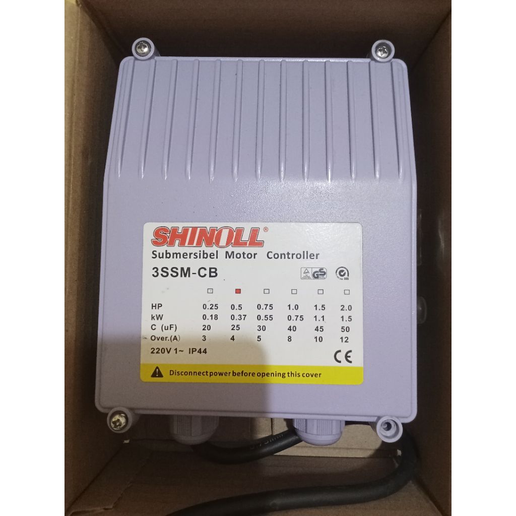 control box sible shinoll 0,5 HP