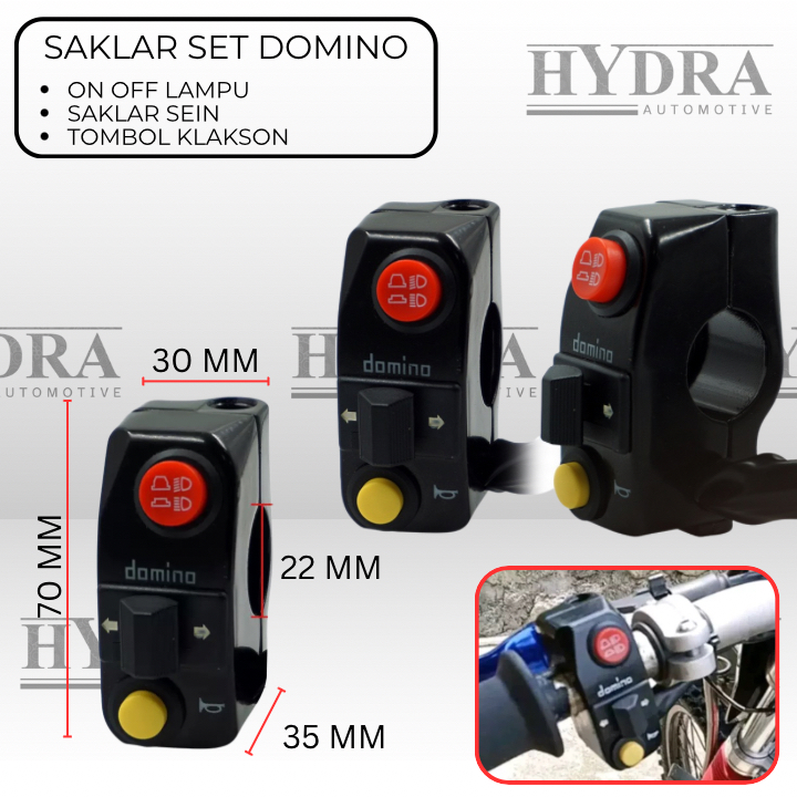 SAKLAR MOTOR KIRI SAKLAR HOLDER KIRI MOTOR UNIVERSAL SAKLAR LAMPU MOTOR SAKLAR KLAKSON MOTOR