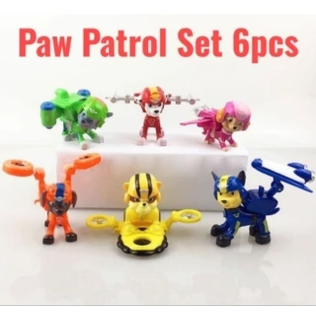 Pajangan paw patrol mainan paw patrol