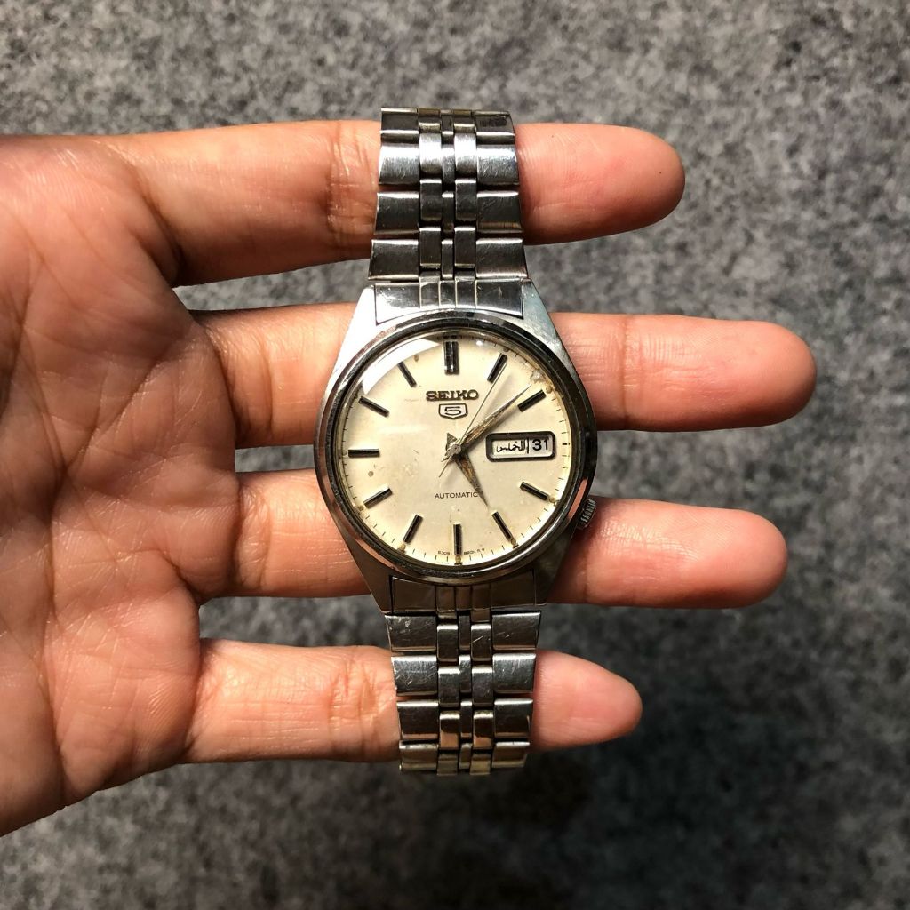 Jam tangan seiko 5 second original oke