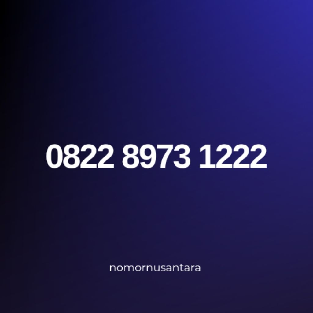 Nomor Nusantara | Nomor Cantik Telkomsel 1222 222