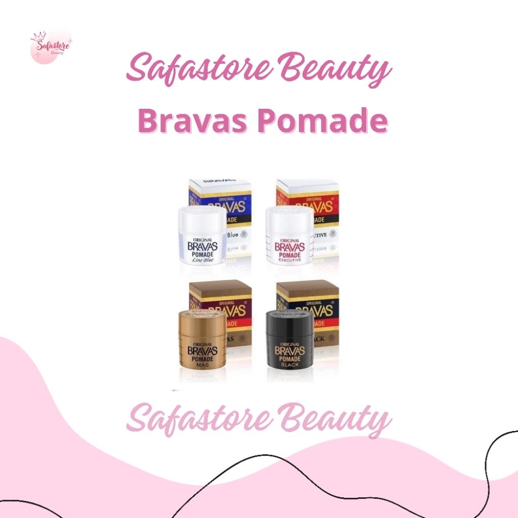 SF BRAVAS Pomade Minyak Rambut 80GR - Penata Rambut Pria
