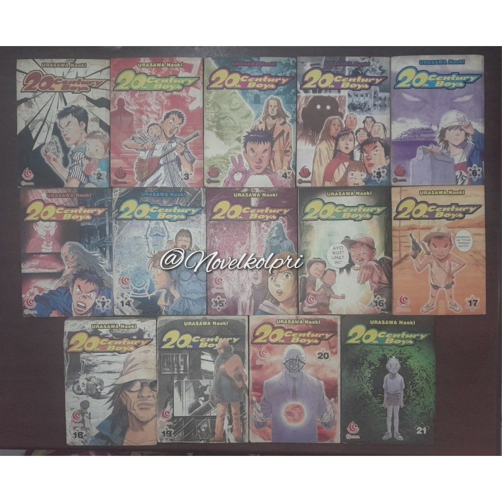 Komik SET 14 Buku 20th Century Boys
