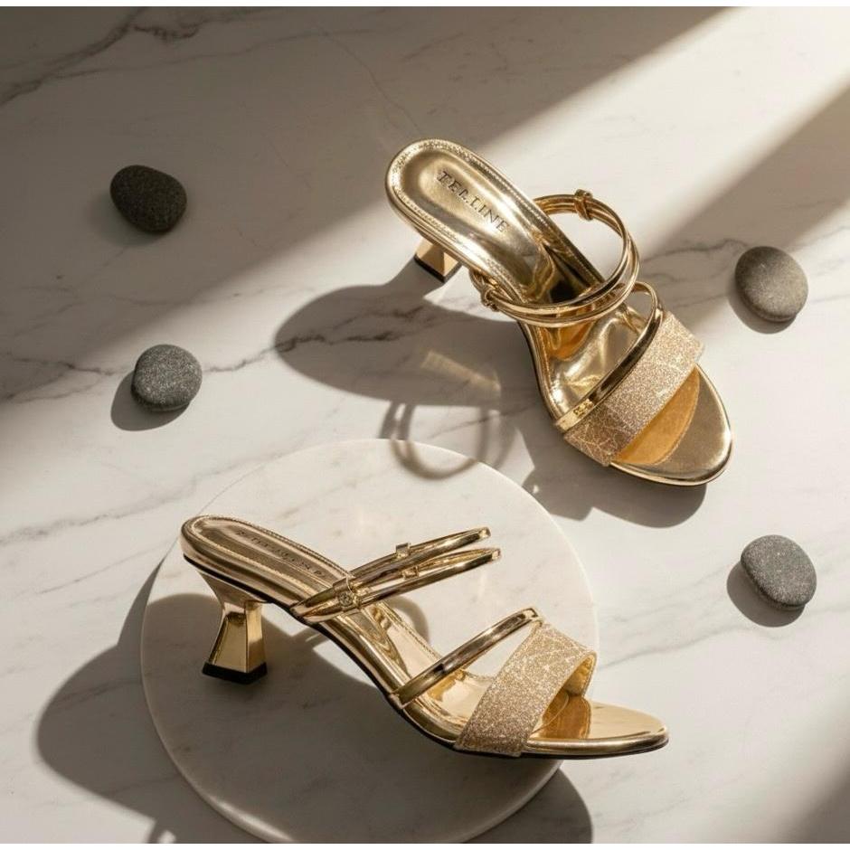 Adindashoes- Mayra Heels Wanita 5 cm/ Sandal Wanita Hak 5 cm/ Heels pesta/kondangan wisuda