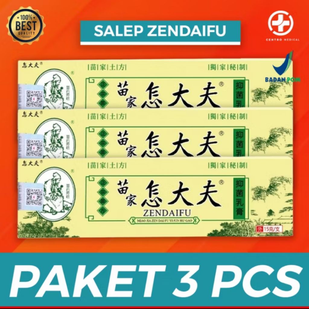 Salep Gatal Zudaifu Original ( paket hemat 3pcs) Mengobati Gatal Gatal Alergi Jamur Gatal