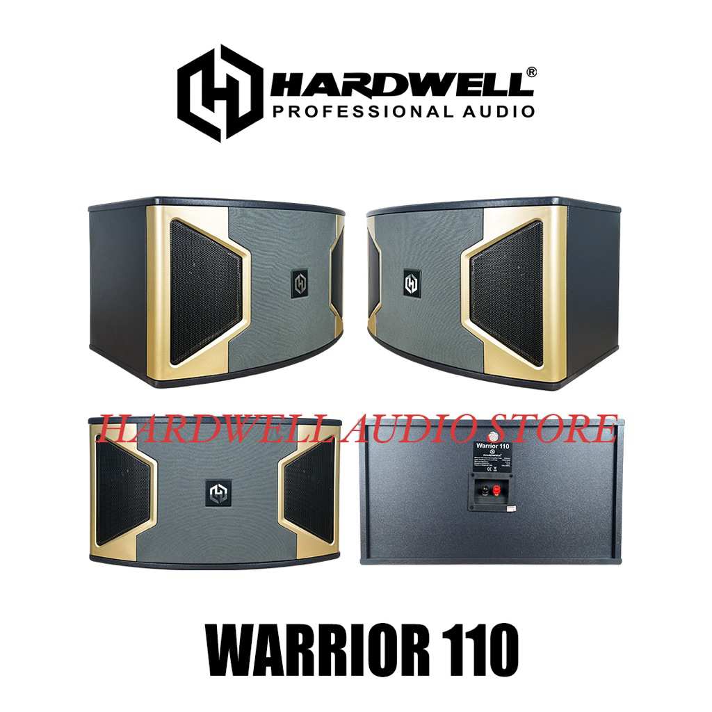 Speaker Passive 10 Inch Hardwell Warrior 110 Original Speaker Pasif Hardwell 10 Inch (Harga Sepasang