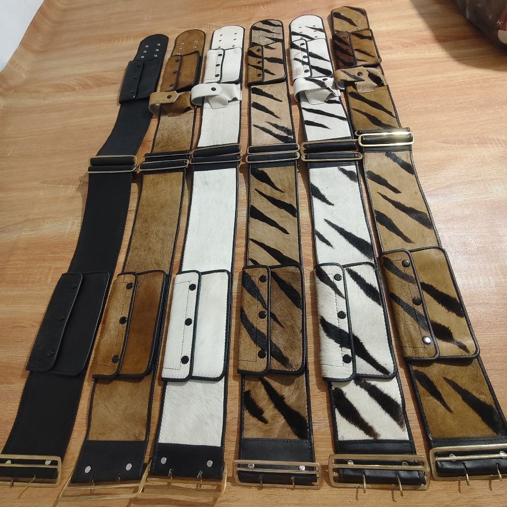 SABUK OTOK MACAN | SABUK KULIT LEBAR Timangan 11CM| SABUK BOPO WAROK | SABUK JAWARA