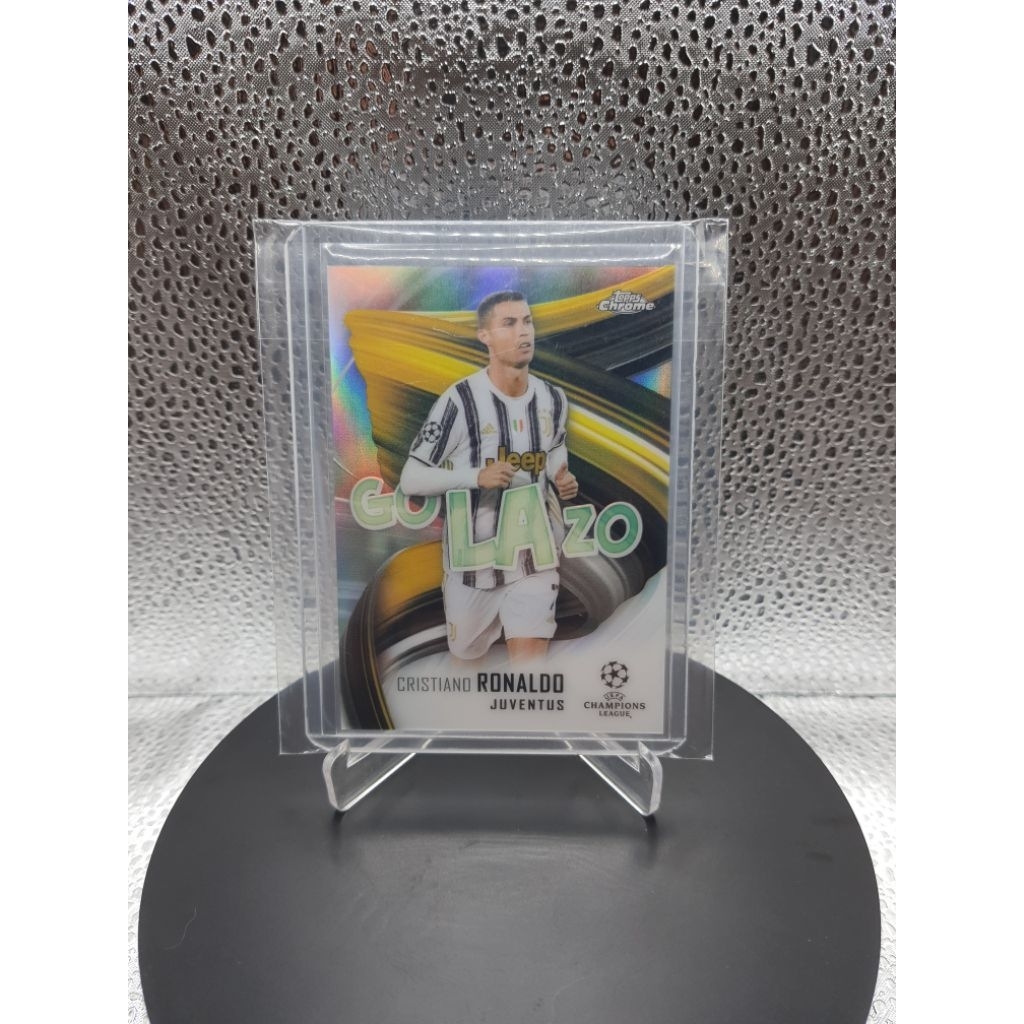 Kartu Bola - 2021 Topps Chrome Golazo #GOL-CR Cristiano Ronaldo