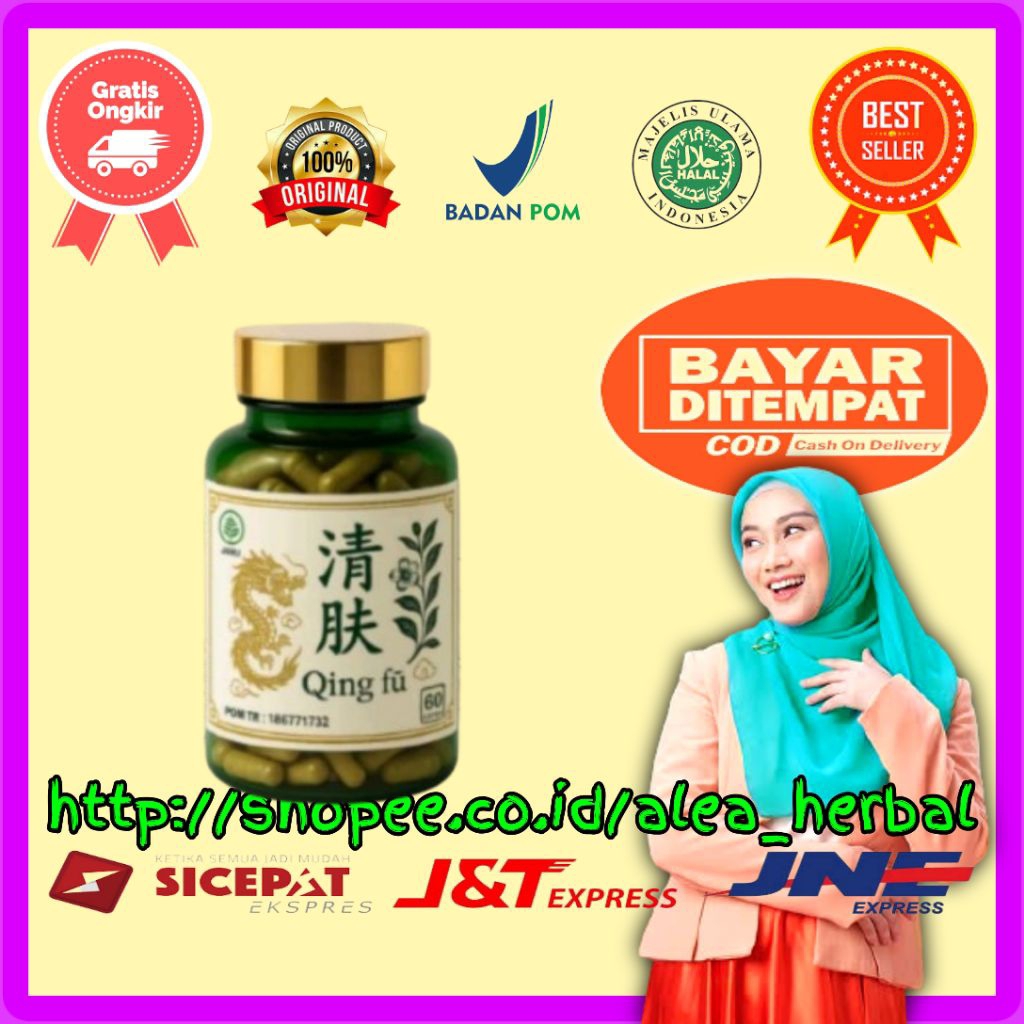 QINGFU OBAT GATAL || Qing Fu - Ramuan Herbal Gatal Tiongkok | Skabies, Kurap, Jamur, Eksim, Cacar ai