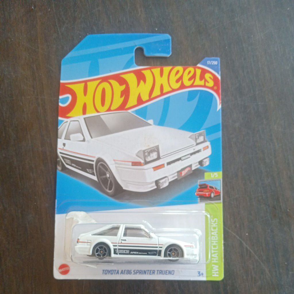 hot wheels Toyota ae86 sprinter trueno