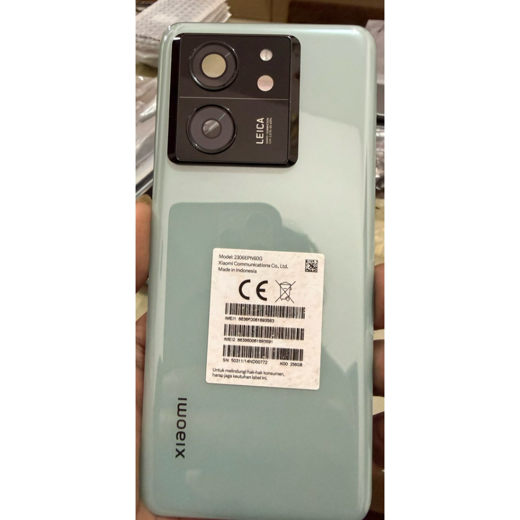 Backdor/kesing belakang+ring kaca kamera xiaomi mi 13T PRO/redmi note 13 pro 4G/note 13 pro 5G origi
