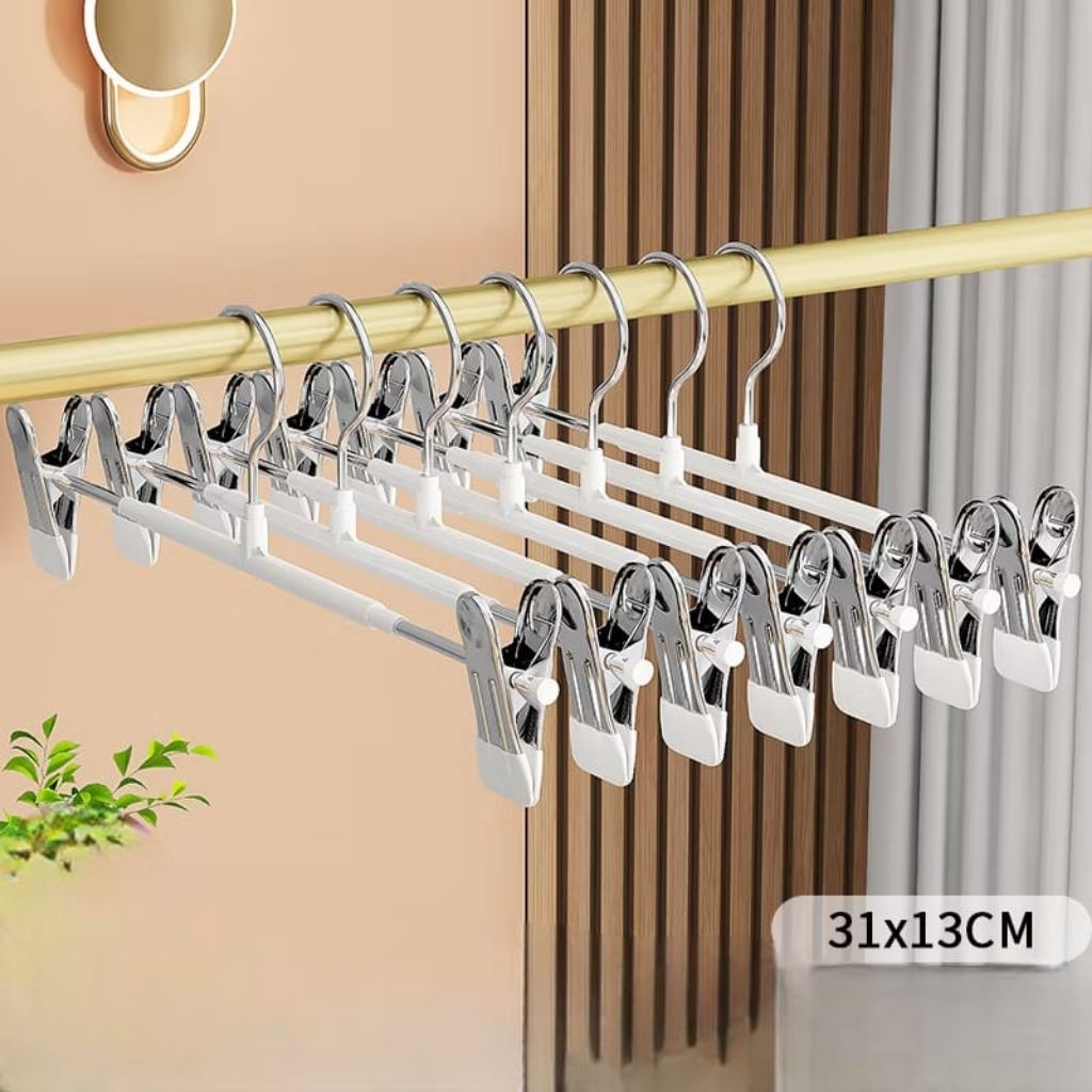 Hanger baju dewasa jepit premium