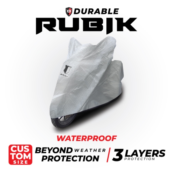 Durable Rubik Bike Cover QJ SRV 250 AMT 600 V Libero 250 Fort 250 Adventure 3 Layer Waterproof