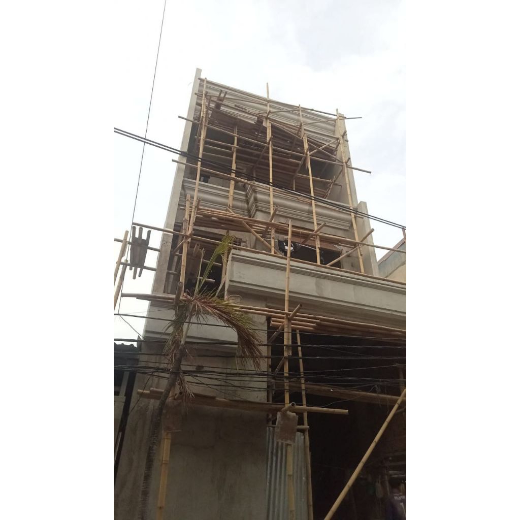 Lisplang profil grc estetik untuk rumah serpong