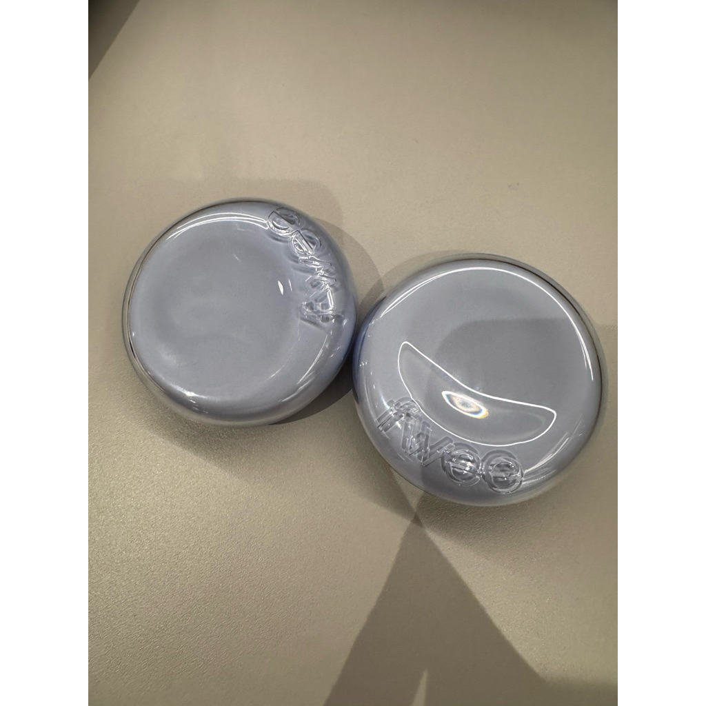 [ORI/READY] fwee cushion glass natural new, preloved 1.5 peach glass original korea