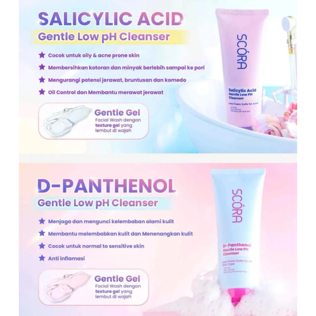 SCORA CLEANSER GENTLE LOW PH 100ml