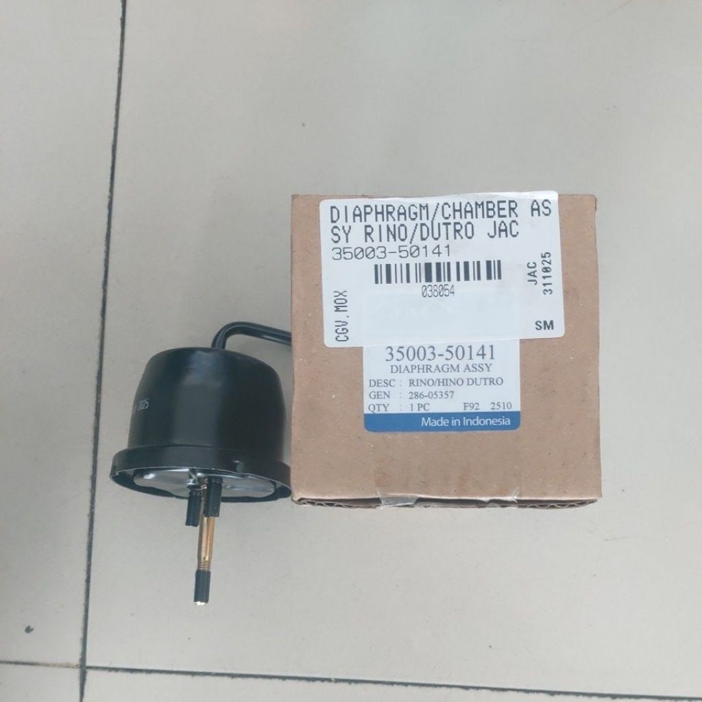 Diaphragm Chamber Dutro, Vacum Chamber Dutro Assy, vacum skep rem dutro assy Merk JAC