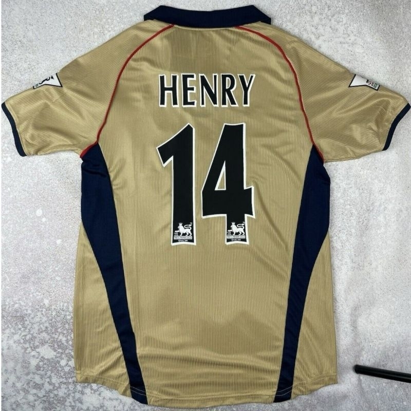 RETRO VINTAGE ARSSNL AWAY 2001-02  | FULL PATCH NAMESET