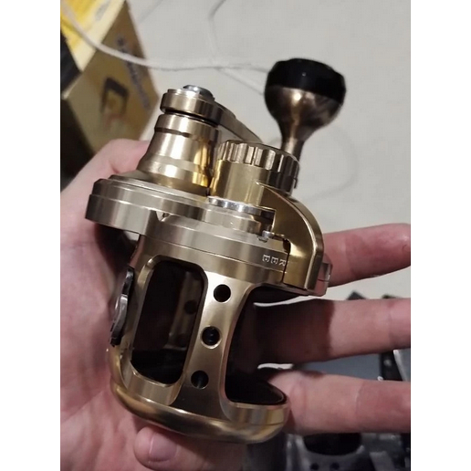 Gulungan Senar Pancing Rell Reel Overhead Jigging Monster Striker 400 HL Left Atau Hr Right