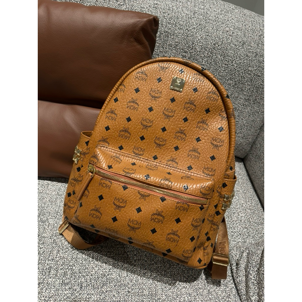 MCM Backpack Original Leather Preloved