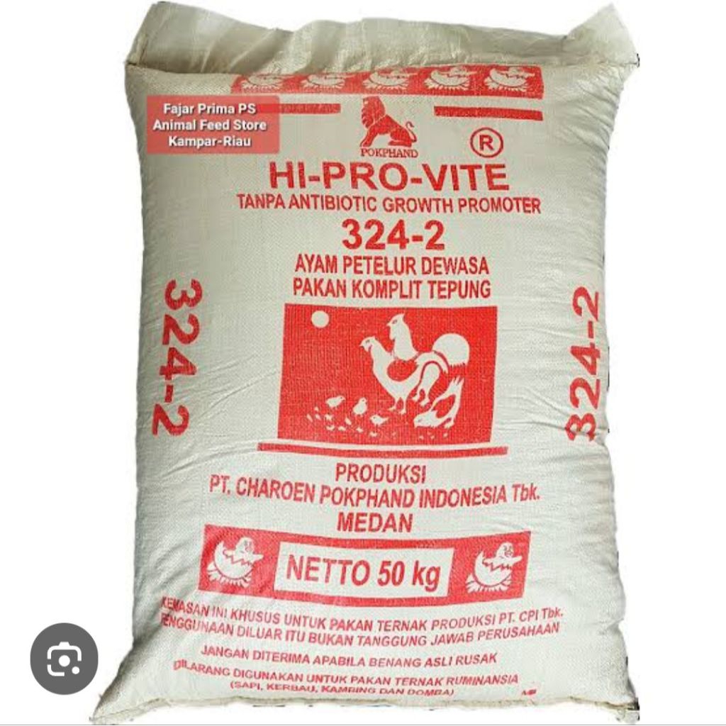 Pakan ayam petelur 324-2 pokphand 1 kg
