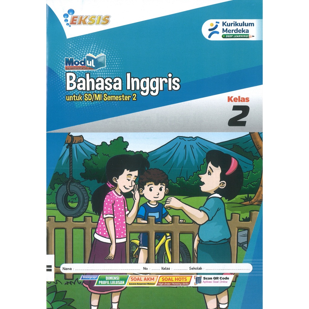 LKS Eksis Bahasa Inggris Kelas 2 SD/MI Semester 2 Kurikulum Merdeka Tahun Ajaran 2025/2026