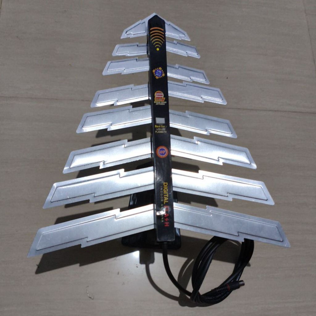 ANTENA DALAM  TV DIGITAL FLASH || INDOOR ANTENNA MODEL S 019 D