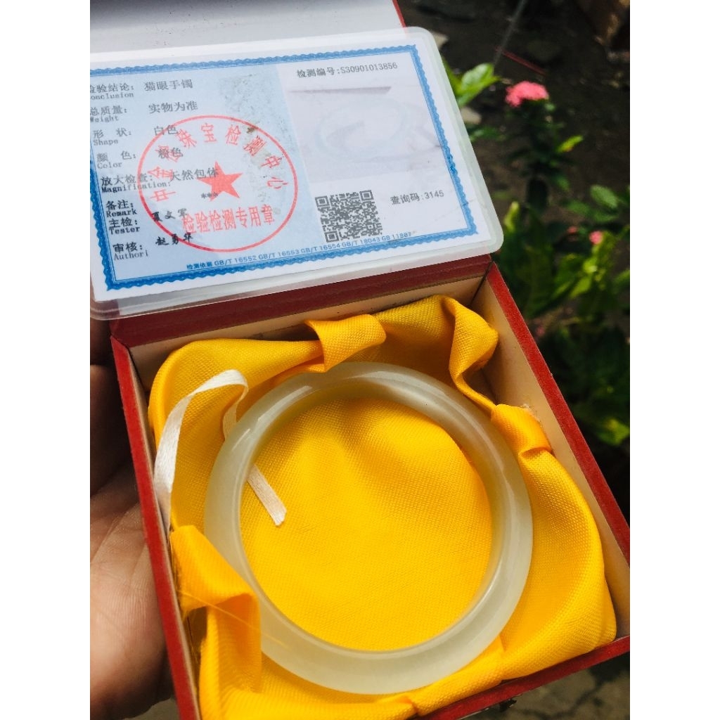 Gelang Natural Selenite