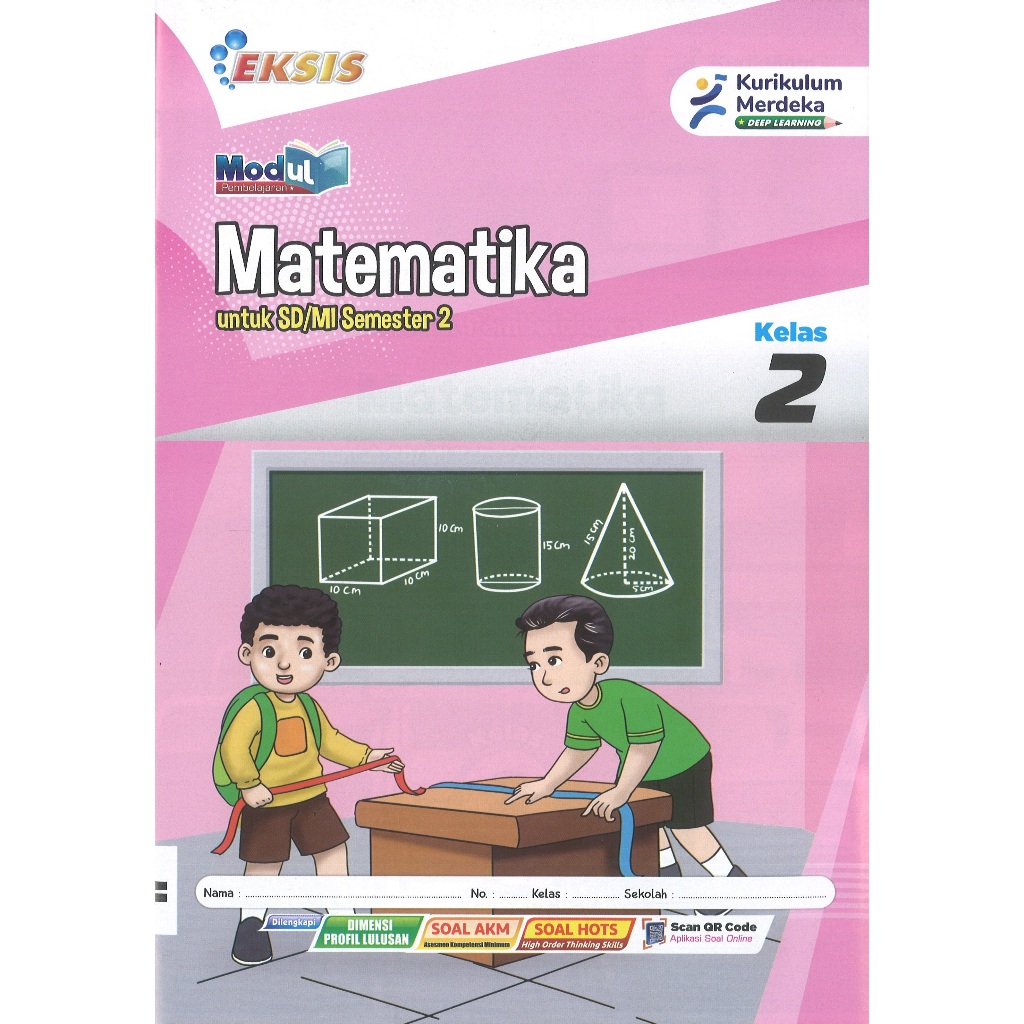 LKS Eksis Matematika Kelas 2 SD/MI Semester 2 Kurikulum Merdeka Tahun Ajaran 2025/2026