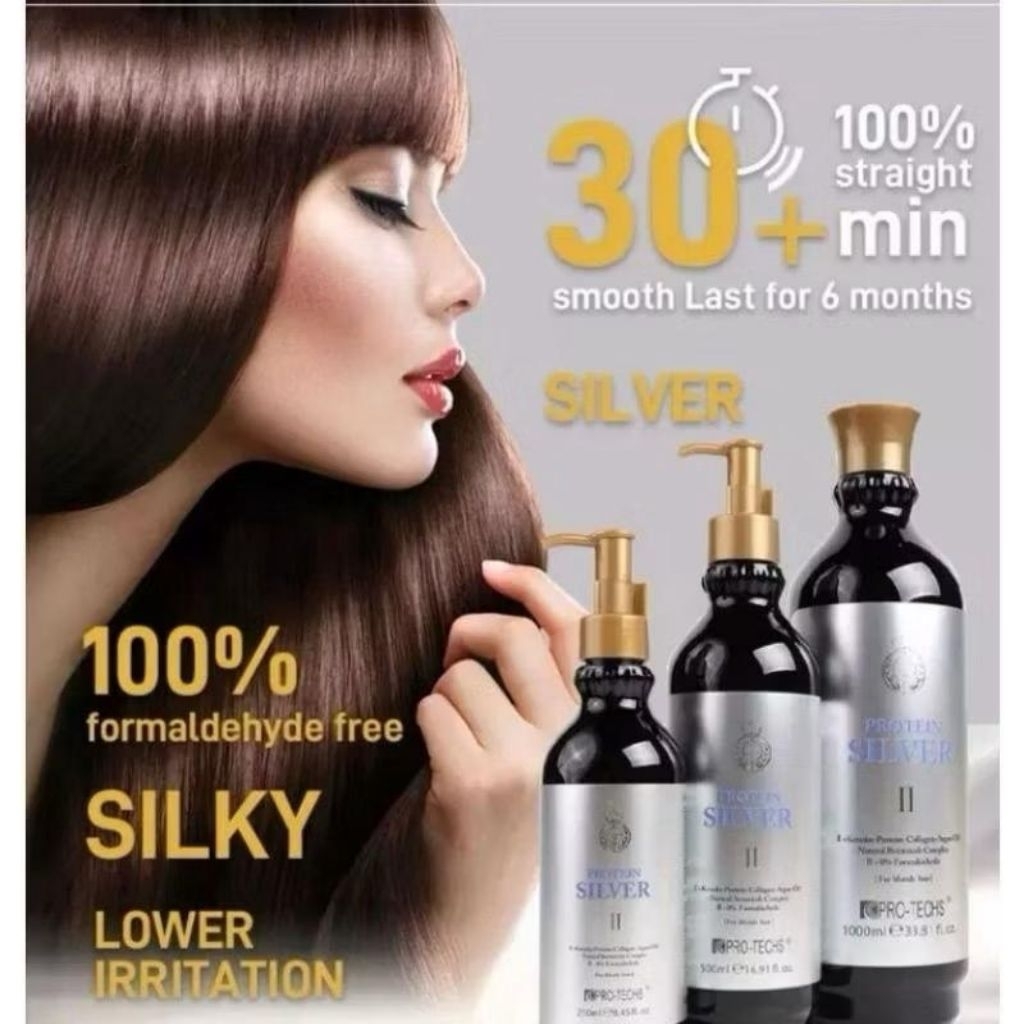 Keratin Treatment Smoothing Silver keratin Rambut Brazilian keratin SILVER dan gold