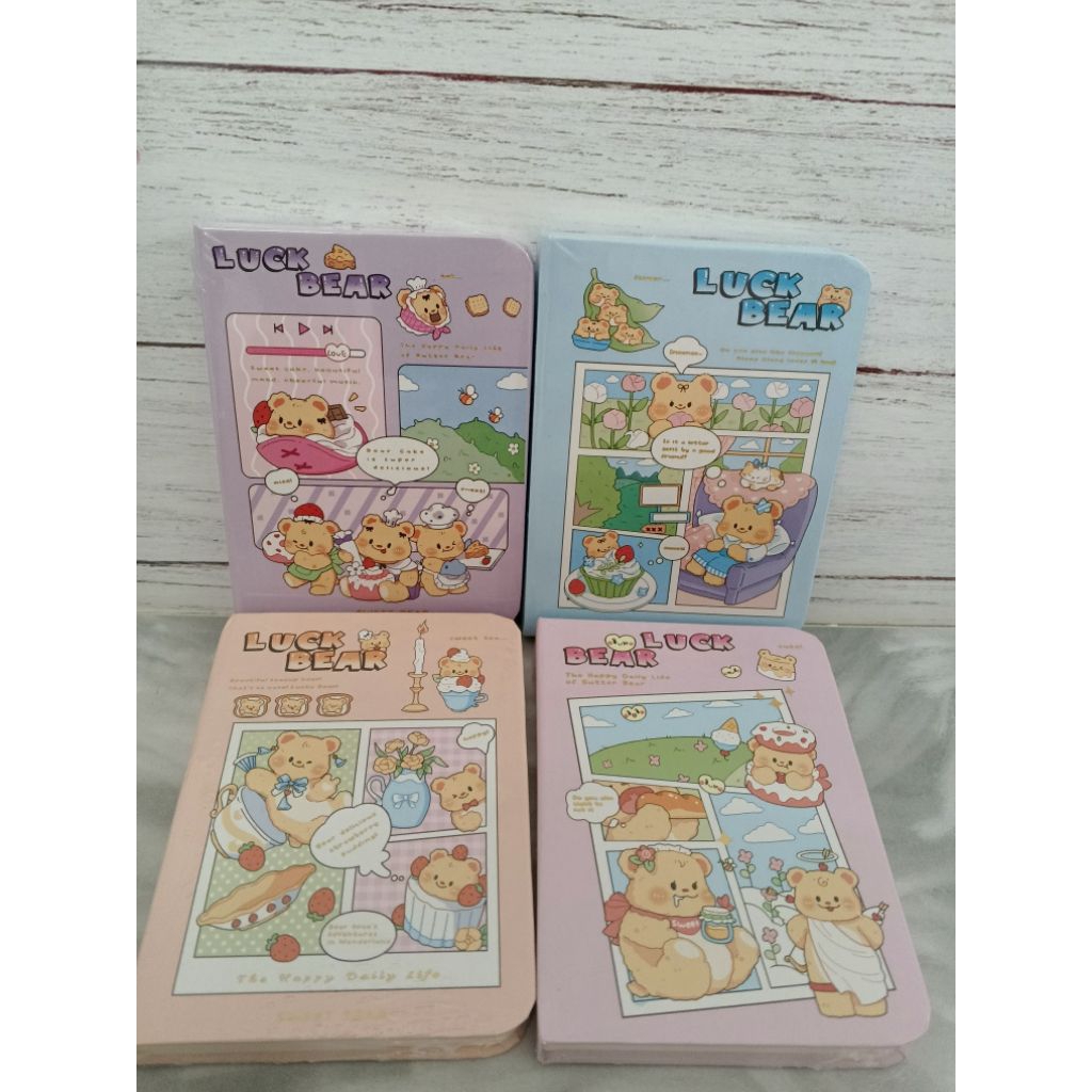 BUKU NOTES KECIL BUTTER BEAR