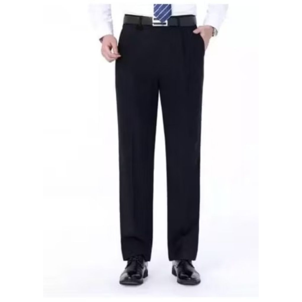 celana dasar hitam PRIA model slim