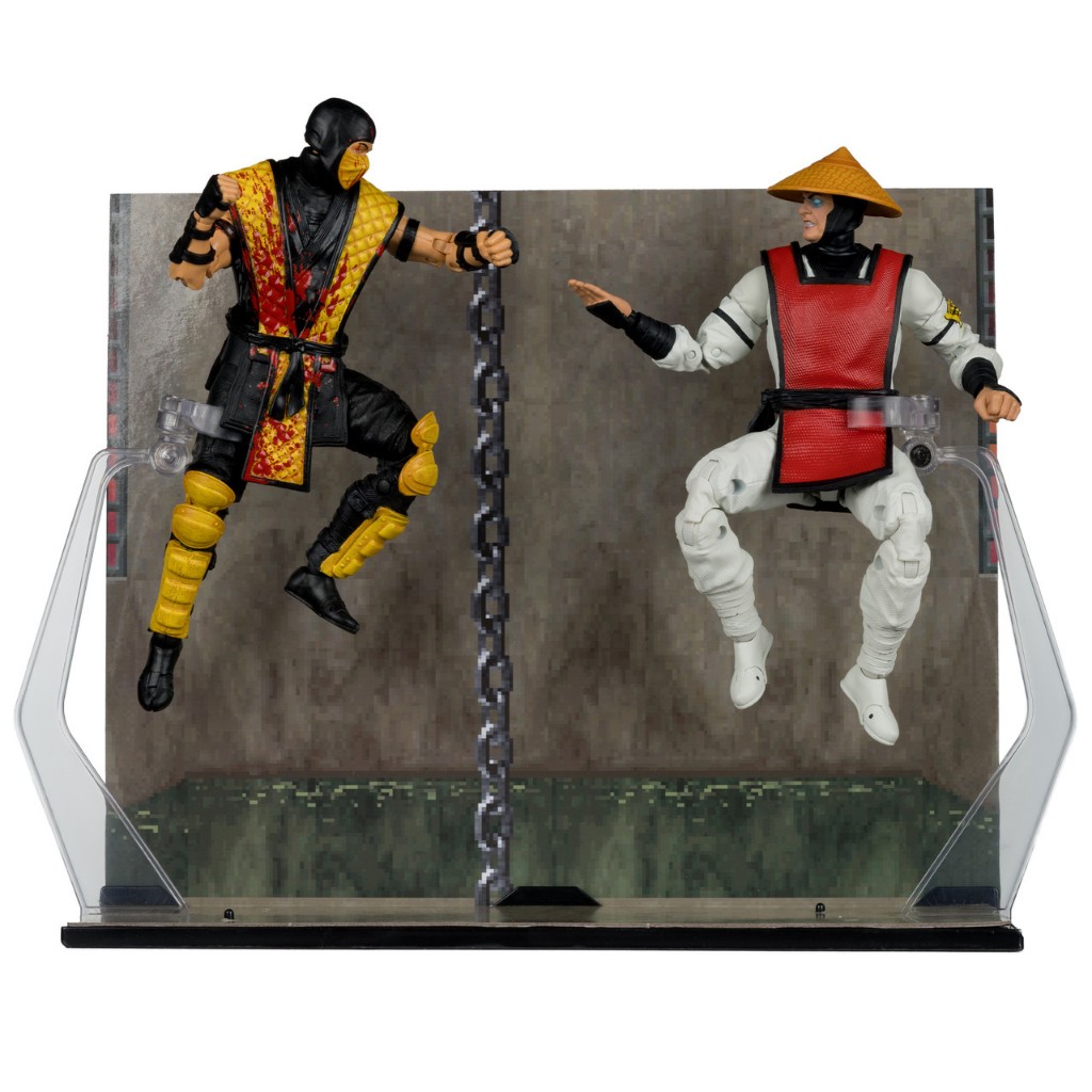 Mcfarlane Toys Scorpion Vs Raiden Mortal Kombat Klassic 2-Pack 7 Figures 11857 Sipeduli Karya