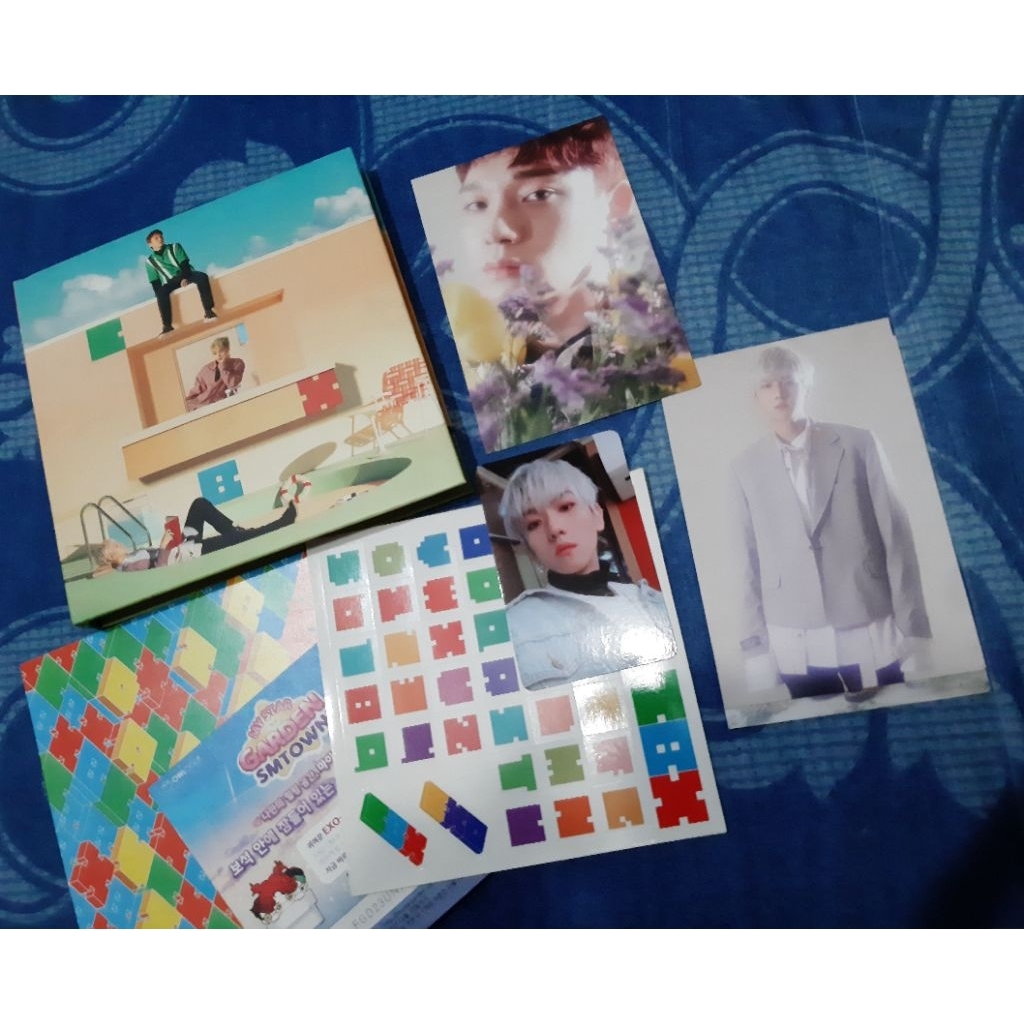 EXO CBX Hey Mama, Blooming Day album with Baekhyun PC