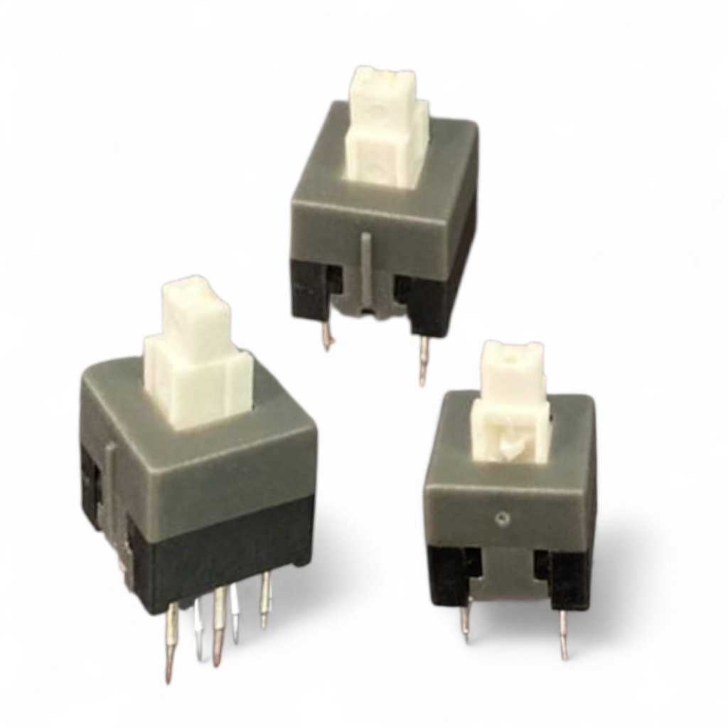 SWITCH DPDT 2 X 3 PIN KECIL KEPALA 2X3 MM