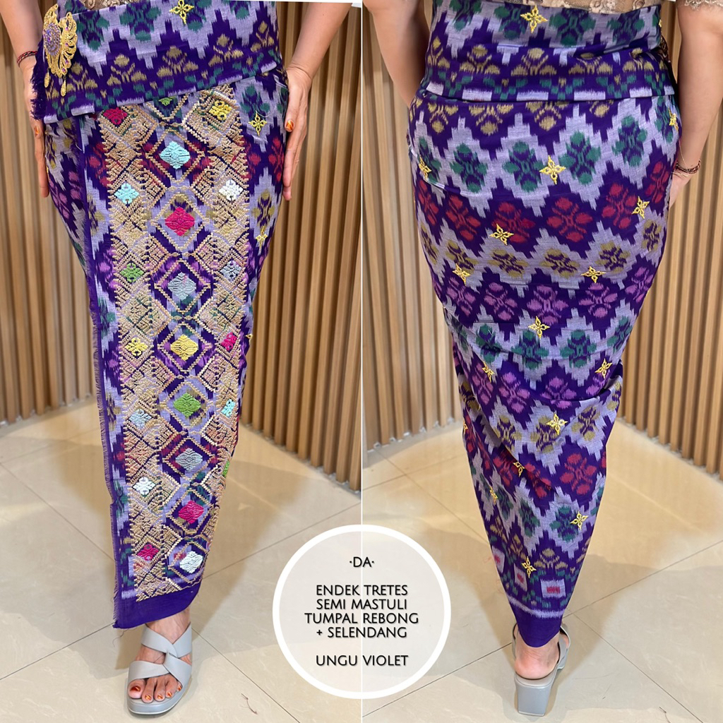 DEWIBUSANA || ENDEK TRETES SEMI MASTULI TUMPAL REBONG SET SELENDANG