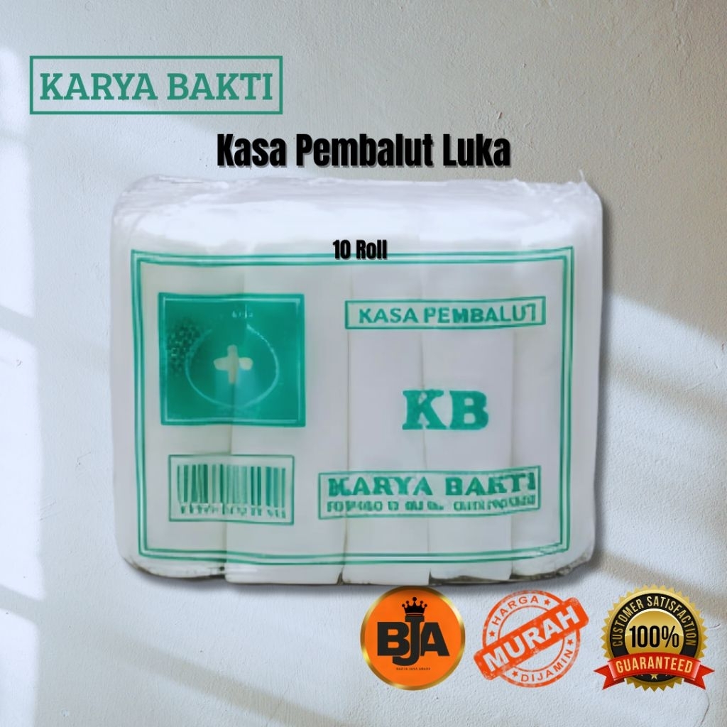 Kasa Pembalut Luka – Kasa Medis Steril / Perban Gulung Berkualitas
