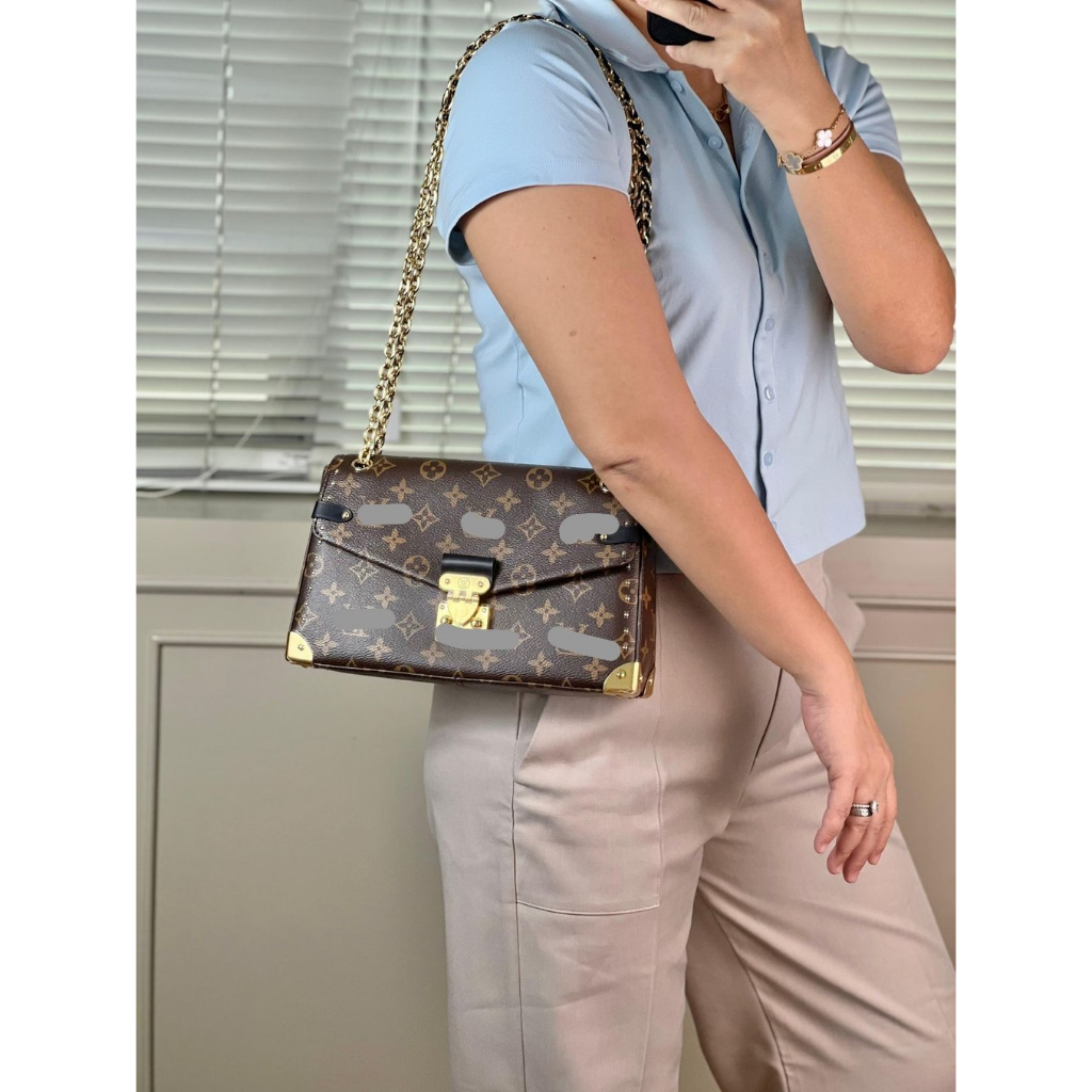 Cotty - Tas CBLN trunkie mono with gold chain